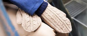 Návod na pletené rukavice Strand | Klbkošopa