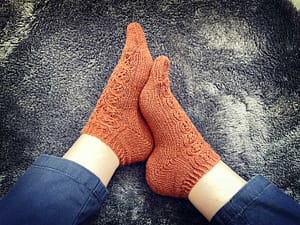 Návod na ponožky Lato